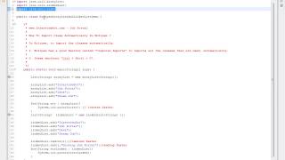HOW TO IMPORT CLASSES AUTOMATICALLY IN ECLIPSE