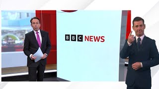 BBC News at One intro 1pm 19.2.25