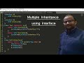 Multiple Inheritance using Interface in Java programming (Hindi) - 51