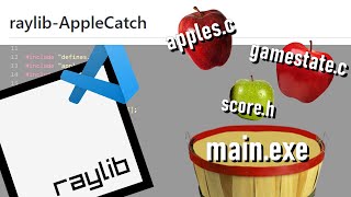 Refactoring my Apple Game into MULTIPLE C Source Files