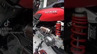 Nmax V2 and V2.1 modified air filter installed. Visit our official page at Kuya Migz MOTO