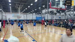 Game 3 Icon VBC 15 Elite Dynesha vs EEVC 15s