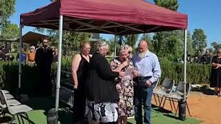 Sir JC Funeral, Slideshow & wake