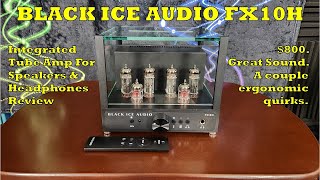 Black Ice Audio FX10H Integrated Tube Amp Review - Great Sound But What's With That Case?