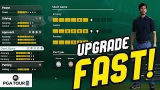 How to upgrade your Golfer FAST in EA Sports PGA Tour Golf 2023!