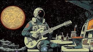 1980s Funky Lofi Playlist • Guitar Jams at a Galactic Cafe