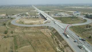 Activities in the process of construction of the third bridge and ring road