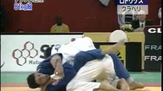 JUDO 2004 Tournois de Paris: Anthony Rodriguez (FRA) - Cédric Claverie (FRA)