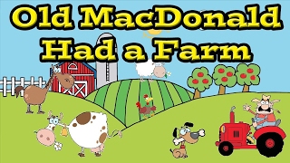 Old MacDonald Had a Farm Song! | Learn Farm Animal Names and Sounds | Kids Learning Videos