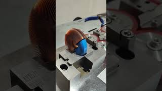 TDPFC Energy Storage Power 68A: Cable Circling Magic! ⚡️ (Final Part)  #copper #machine