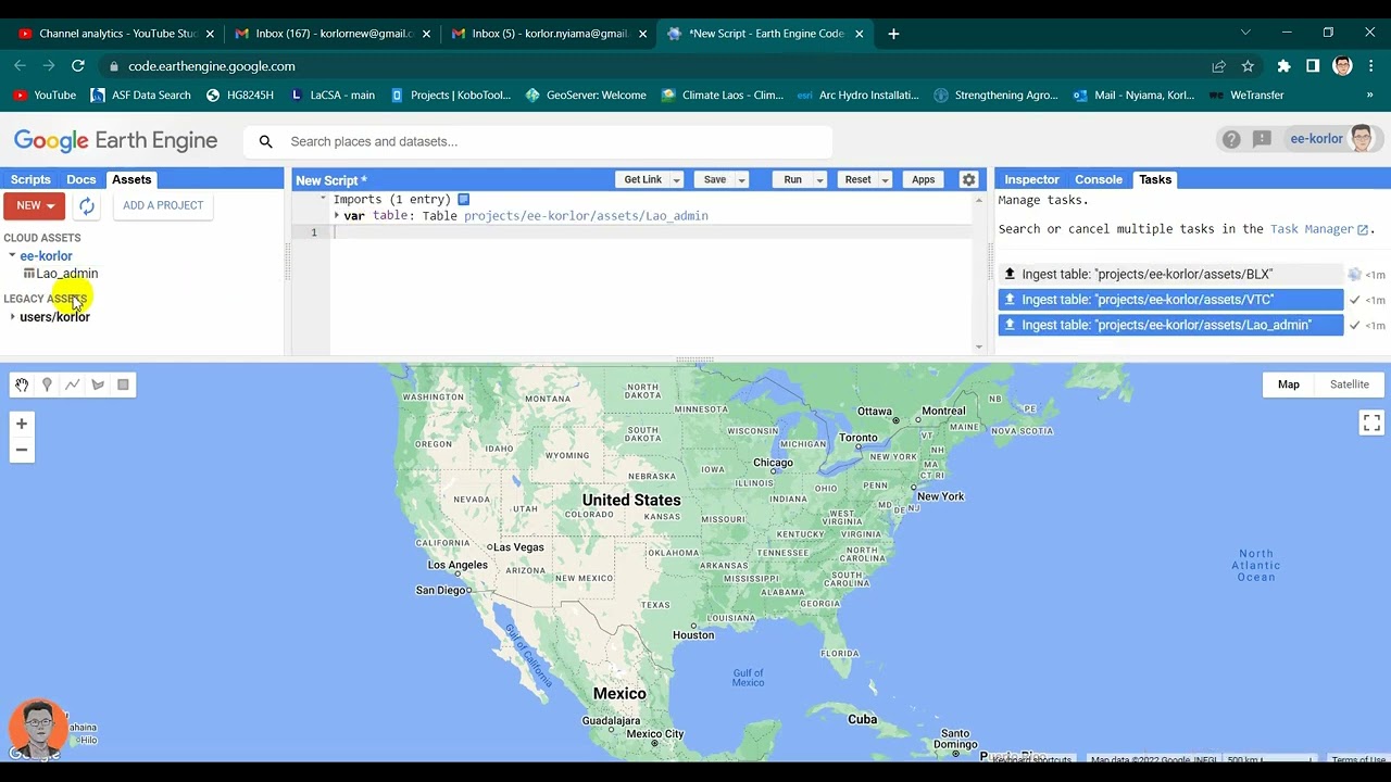 Import Shapefile To Google Earth Engine EP 3 - YouTube