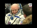 Crew land in Kazakhstan after return from ISS