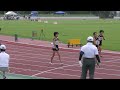 ⑫小学女子56年100m3組目 第7回足立フレンドリーナイター20220821