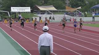 ⑫小学女子56年100m3組目 第7回足立フレンドリーナイター20220821