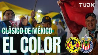 EL COLOR: ¡La pasión por América y Chivas se desbordó en el Estadio Azteca! | TUDN