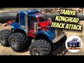 e331: How Does The Tamiya Konghead 6x6 Fair On The Track? Lets Get It Out For A Track Attack & See.