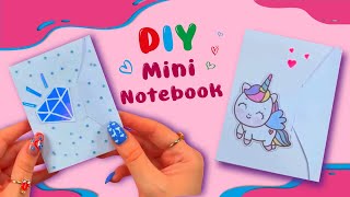 Unicorn Small Notebook - DIY SUPER CUTE SCHOOL SUPPLIES - EASY BACK TO SCHOOL HACKS