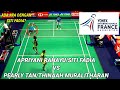 French Open 2022 Apriyani Rahayu/Siti Fadia vs Pearly Tan/Thinah Muralitharan [Highlights Badminton]