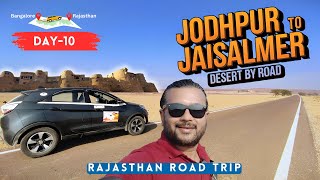 EPIC Jodhpur to Jaisalmer by road! Rajasthan Road Trip Vlog! Day-10! Khuri Sand Jaisalmer Desert!