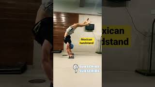 Mexican handstand 😱#calisthenics #bodyweightworkout #calisthenicsworkout #shorts #shortsfeed