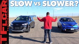 Drag Race: 2018 Toyota C-HR vs Chevy Trax - Which Tiny Crossover Is Quicker?