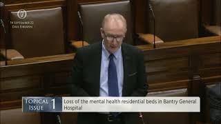Closure of Beds in Bantry Hospital Mental Unit