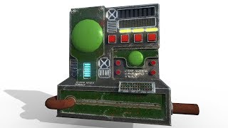 Sci-Fi Control Panel Creation (Timelapse)