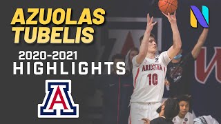 Azuolas Tubelis Arizona Wildcats 2020-2021 Highlights