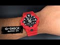 Review Casio G-Shock GA700 4A Red