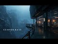 Canyon Outpost - Night Rain | Sci-Fi Ambient Music