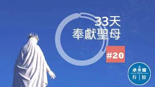 33天奉獻聖母 第20天【瑪利亞在世界末期的角色】