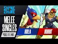 holla vs Hobbit - Melee Singles Pools WR1 - Shine 2022 | Falco vs Cpt Falcon