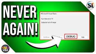 The BEST Excel VBA Error Handler