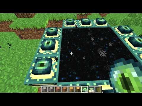 Minecraft- How to make end portal. Minecraft- How to make end portal.