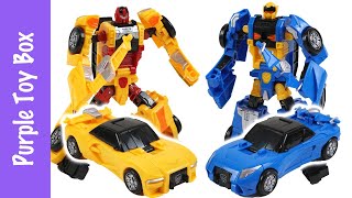 Yellow And Blue Hello Carbot Transformer S10 헬로카봇 시즌10 뱅 소닉붐 페이저