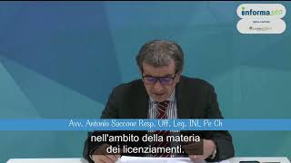 I Licenziamenti - cosa è cambiato negli ultimi 10 anni. Avv. A. Saccone