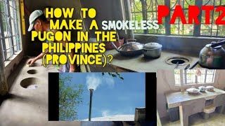 P2 || How to make firewood stove #smokeless#pugon#provincelife