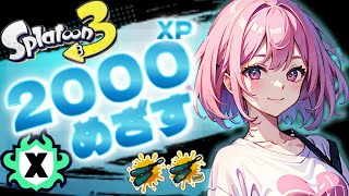 【スプラトゥーン3】ジェッカスでXP2000行くためにめげないこと。～20250117～ #スプラトゥーン3【女性実況】