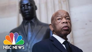 Live: Body Of Rep. John Lewis Arrives In D.C. For Ceremony At U.S. Capitol | NBC News