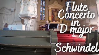 Flute Concerto in D major by F. Schwindel // Heline plays classical music