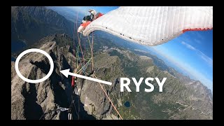 20 seconds of fighting for my life on a paraglider over Tatra Mountains between Poland and Slovakia