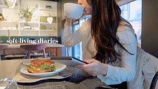 Alone in a small town 📷 balancing a 9-5 while sick, DJI Osmo Pocket 3 unboxing, self care \u0026 meals