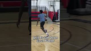 Basketball Drill To Dribble Down Court Faster