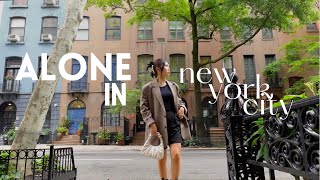 Alone in NYC | cafe hopping in midtown, shopping in soho, weekend trip to Philly