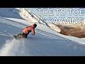 TOE TO TOE CARVING // advanced snowboarding exercise