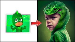 This is unbelievable! This is what PJ Masks characters look like in REAL LIFE!