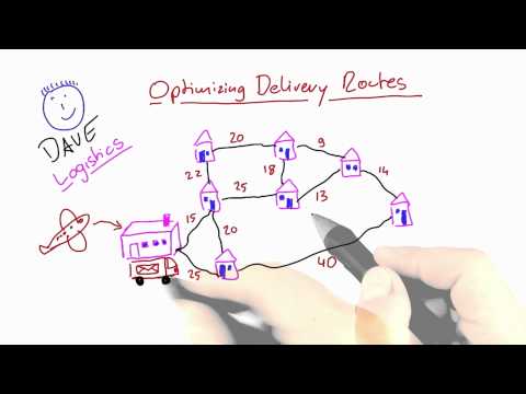 Optimizing delivery routes – Introduction to theoretical computer science