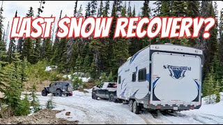 Snow Recoveries In May!