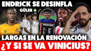 💀VINICIUS CONTACTÓ con ARABIA y DA LARGAS al MADRID · ENDRICK SE DESINFLA y ARDA CRECE · LESIÓN NICO