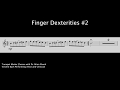 Finger Dexterities #2 (Trumpet Warm Up)